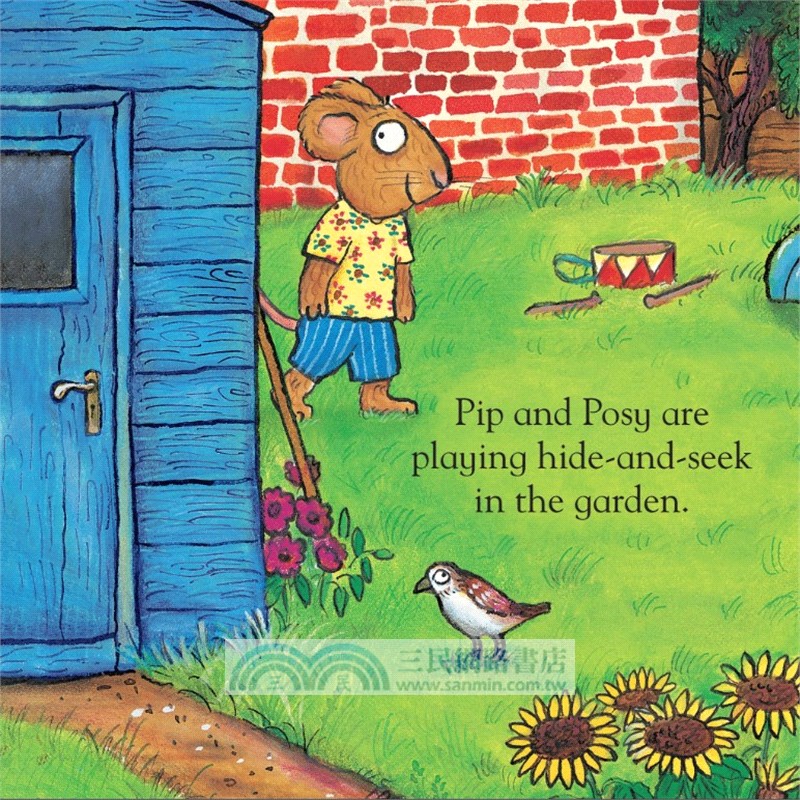 Pip and Posy, Where Are You? In the Garden (A Felt Flaps Book)*附音檔QRCode*