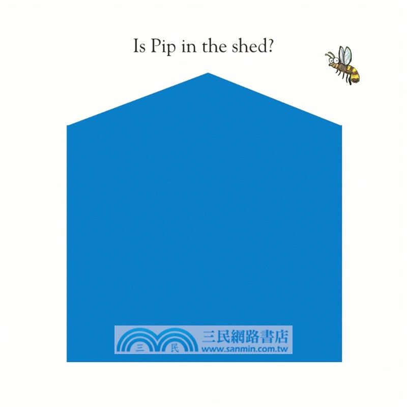 Pip and Posy, Where Are You? In the Garden (A Felt Flaps Book)*附音檔QRCode*