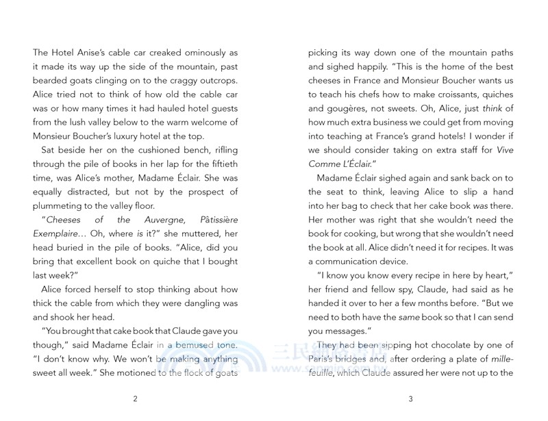 Alice Eclair, Spy Extraordinaire! A Dash of Daring