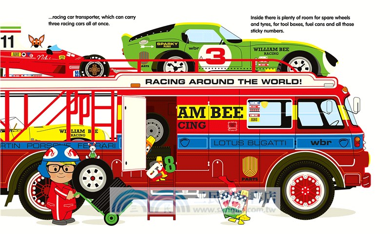 William Bee's Wonderful World of Trucks