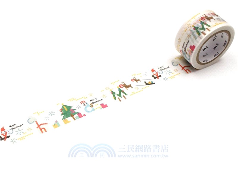 【日本mt】和紙膠帶-2022聖誕節限定．聖誕夜