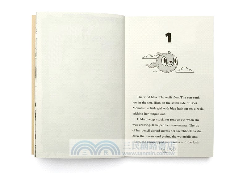 #1: Hilda And The Hidden People (平裝本)(TV Tie-in)