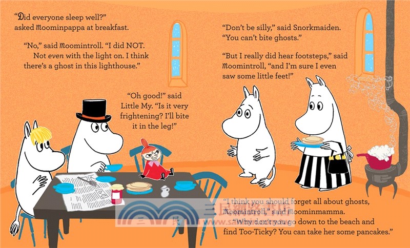 Moomin and the Little Ghost