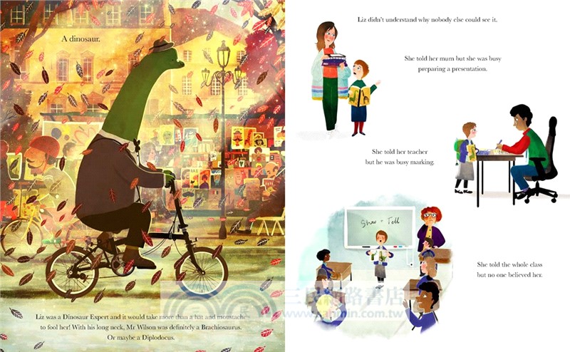 The Dinosaur Next Door (平裝本)