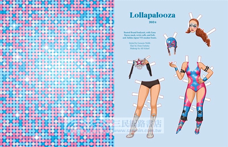 Dress Up Chappell Roan：A Chappell Roan paper doll book featuring her most iconic looks