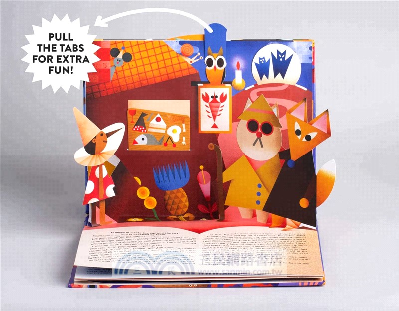 The Adventures of Pinoccio：A Pop-Up Book