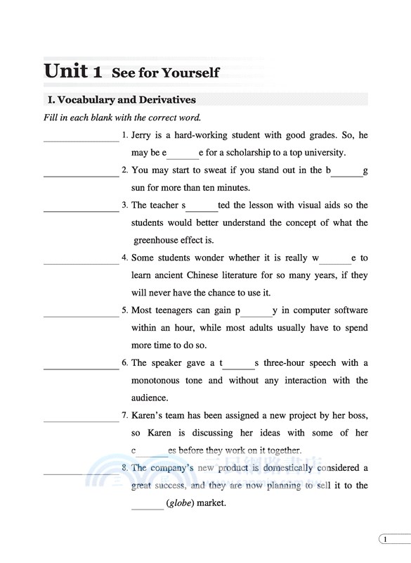 普通高級中學英文乙版第五冊習作簿 三民網路書店