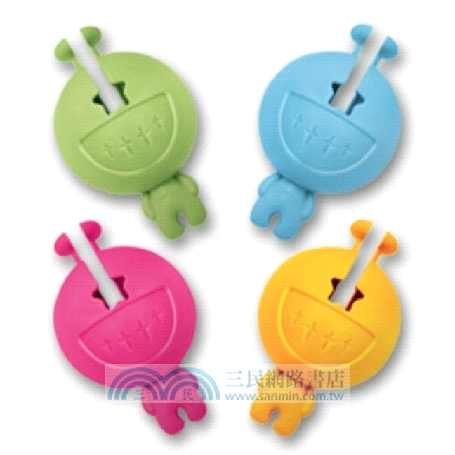 【大頭症小人】集線器-橘