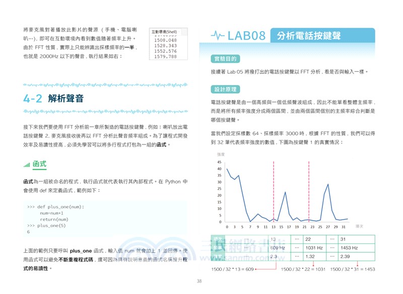 創客．自造者工作坊 Python 黑科技：電話按鍵竊聽器、雷射／風速傳訊器