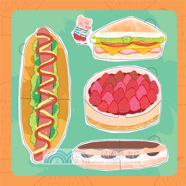 Picnic Party野餐派對拼圖書