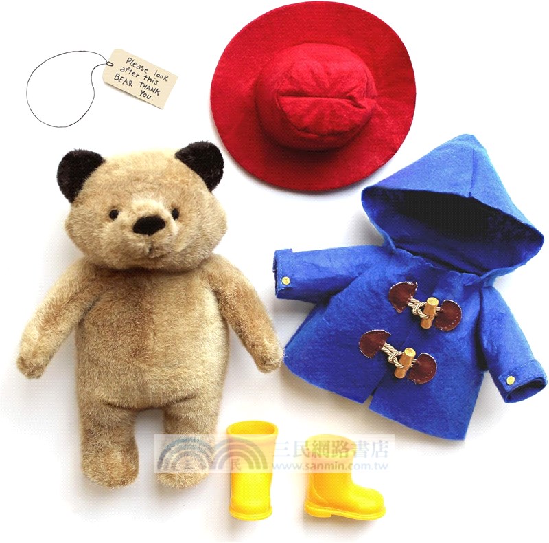 Classic Paddington Bear Soft Toy (柏靈頓熊玩偶高25.4cm)