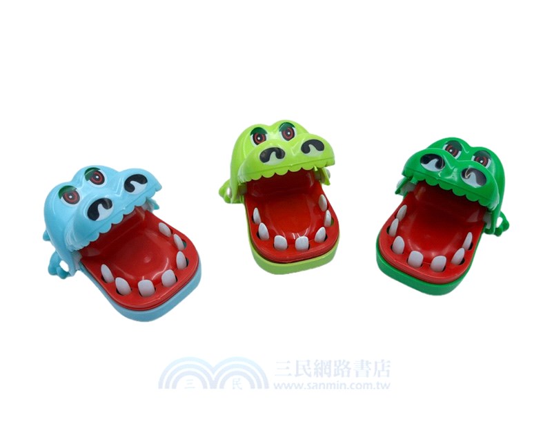 趣味鑰匙圈：迷你咬人鱷魚