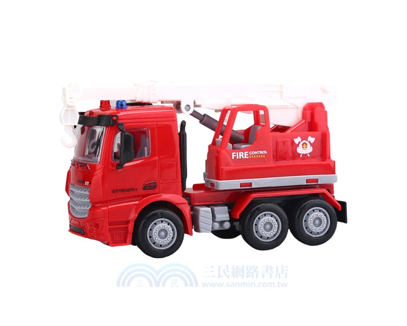 1:40磨輪車系列-工程吊車(紅)