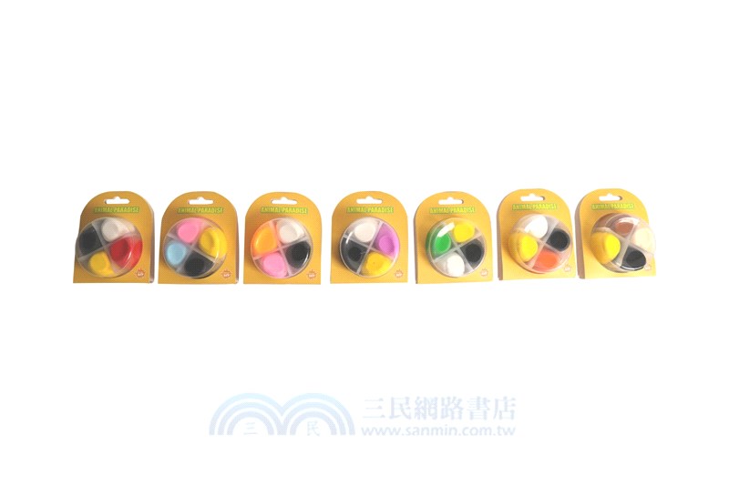 4色主題輕黏土-動物天堂(混款)