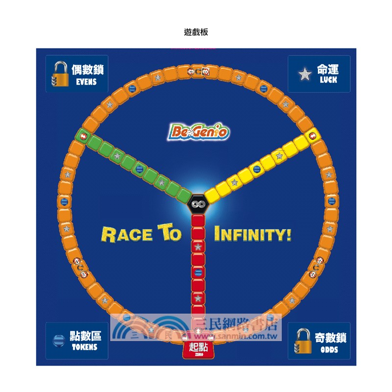 奔向無限：提升數學力的機智桌遊