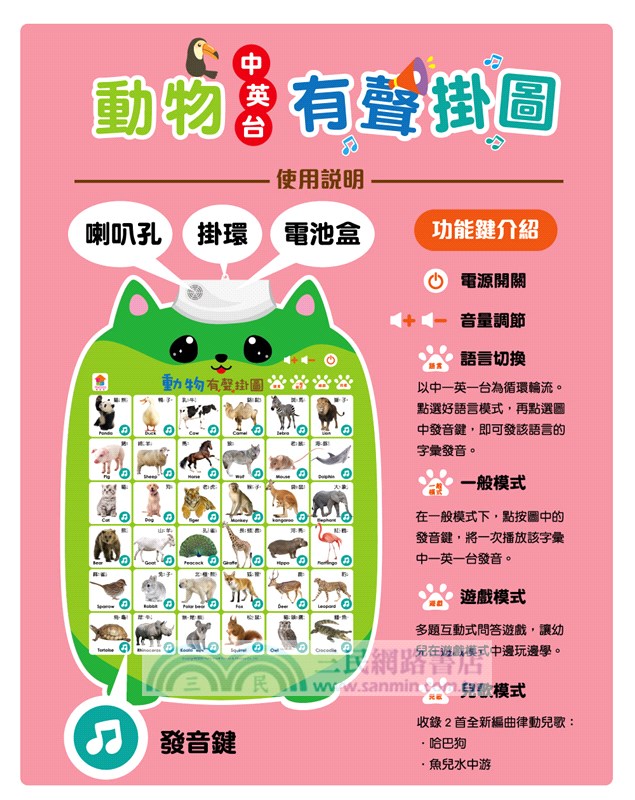 動物有聲掛圖