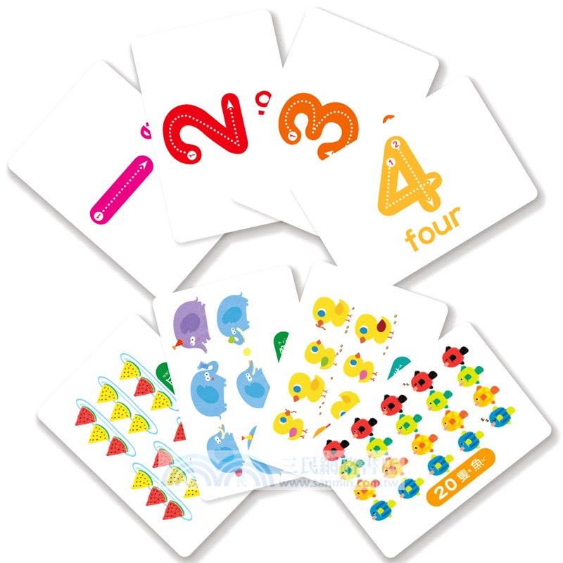 2歲早教卡：數字123