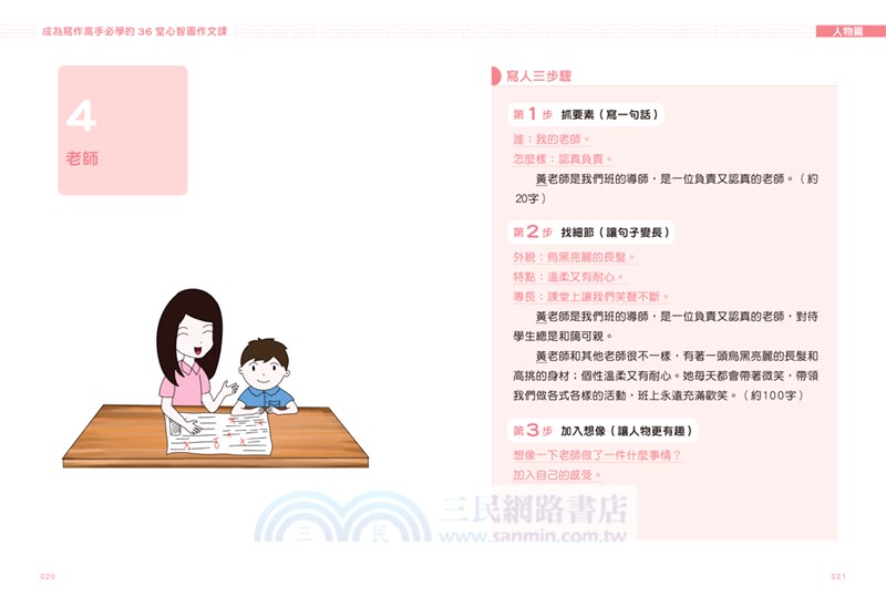 成為寫作高手必學的36堂心智圖作文課【合訂本】（共二冊）