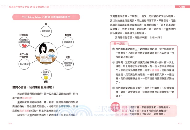 成為寫作高手必學的36堂心智圖作文課【合訂本】（共二冊）