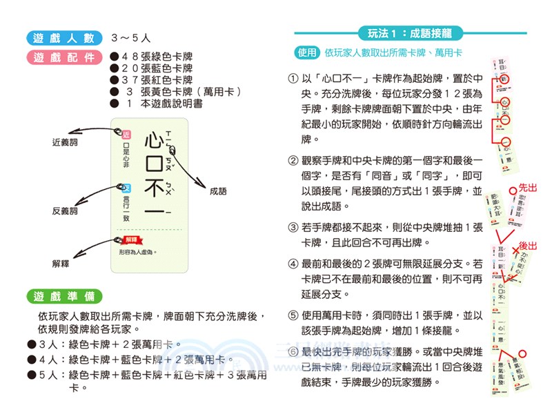 go smart趣桌遊：成語接龍王