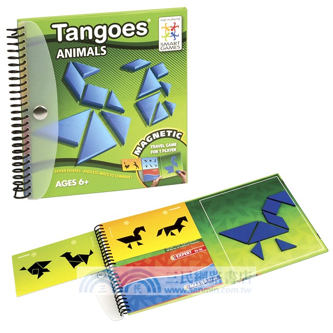 魔磁隨身遊戲：七巧板-動物篇