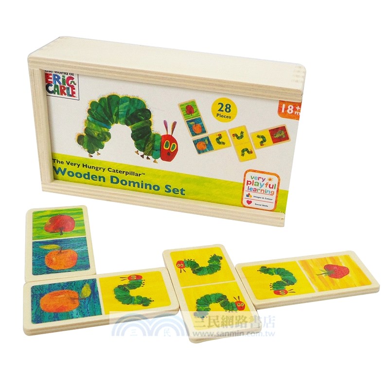 好餓的毛毛蟲造型提袋玩具組