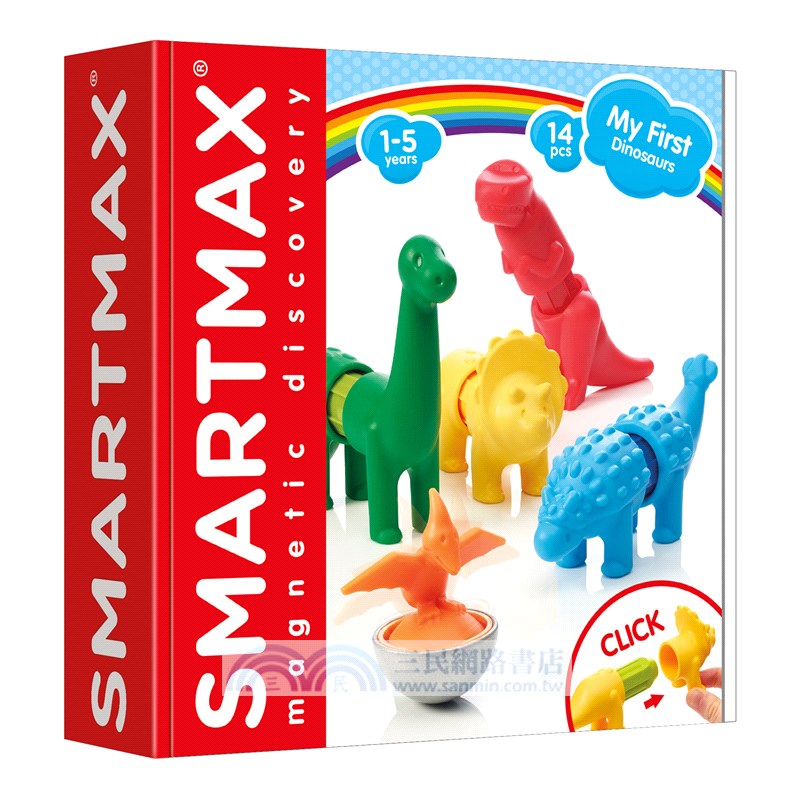 磁力接接棒：恐龍變變變（桌上遊戲）