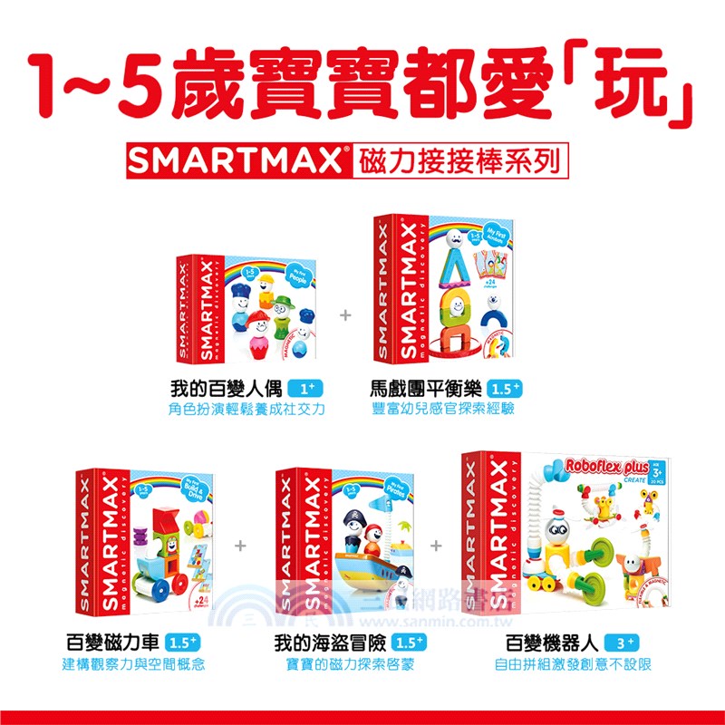 磁力接接棒：我的百變人偶