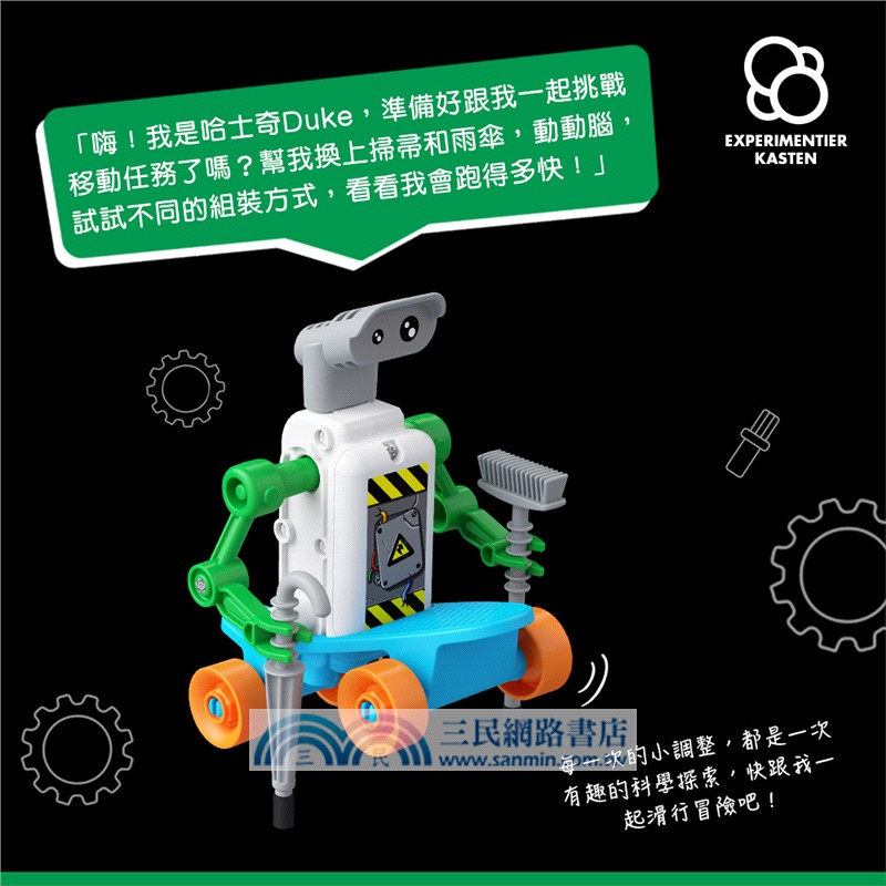 【KOSMOS】ReBotz再生機器人：哈士奇