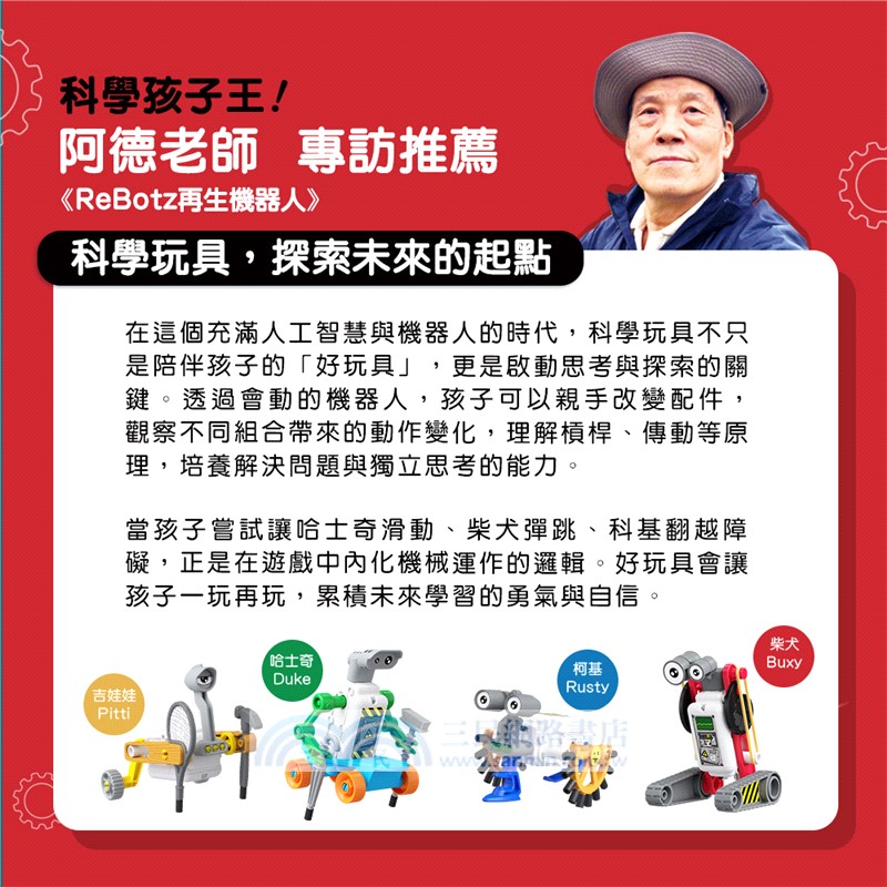 【KOSMOS】ReBotz再生機器人：柴犬