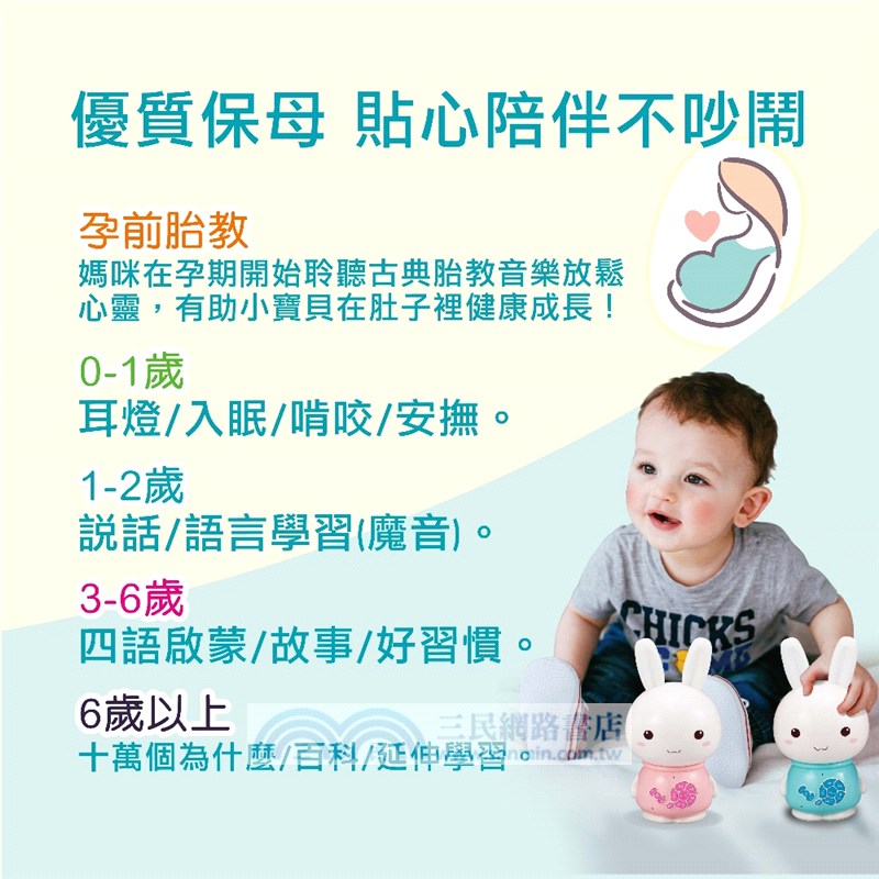 萌萌兔故事機（藍）