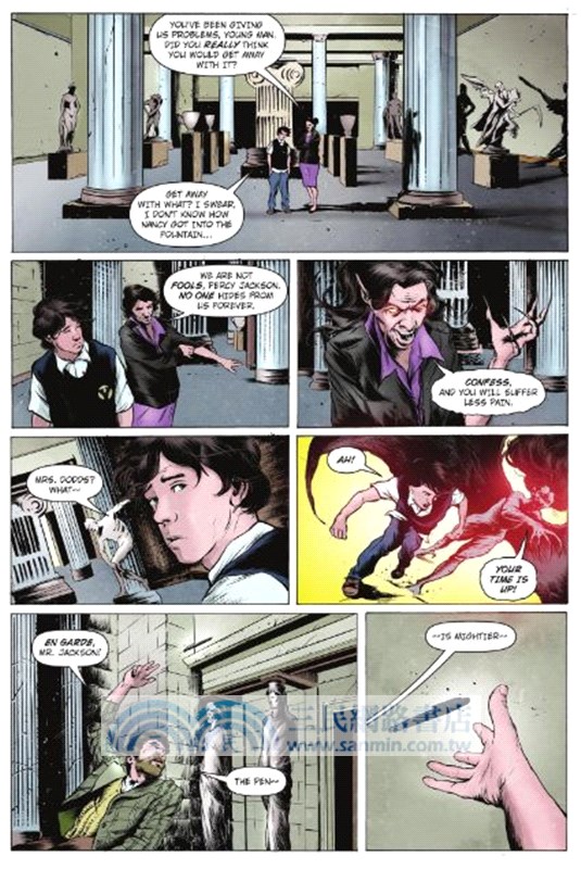 Percy Jackson & the Olympians #1-5 Graphic Novel (共5本平裝本)