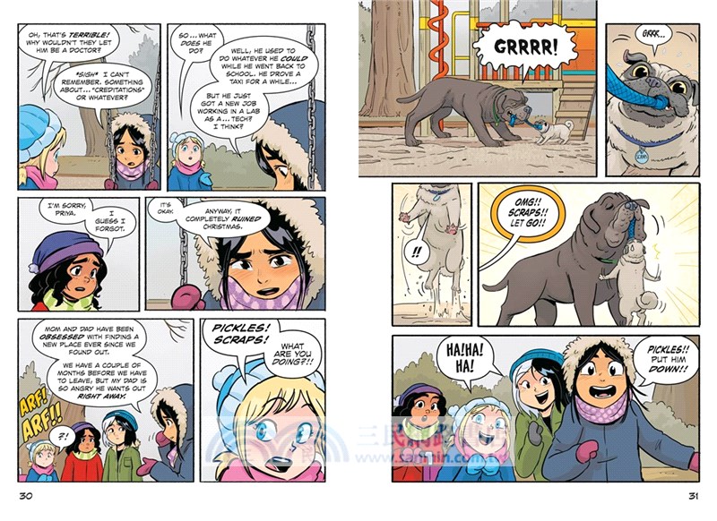 Paws 1-4 (共4本)(graphic novel)