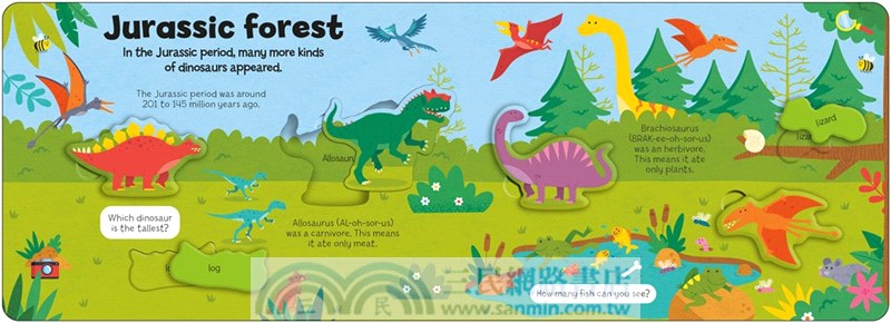 Let's Learn & Play! Dinosaurs / Emergency / Construction / On the Farm (場景拼圖書)(共4本)