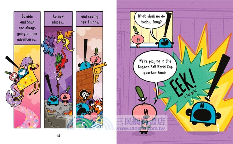 Bumble and Snug (Book 1-4)(graphic novel)