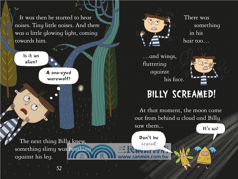 Billy and the Mini Monsters 1-12 (共12本)(彩色印刷)