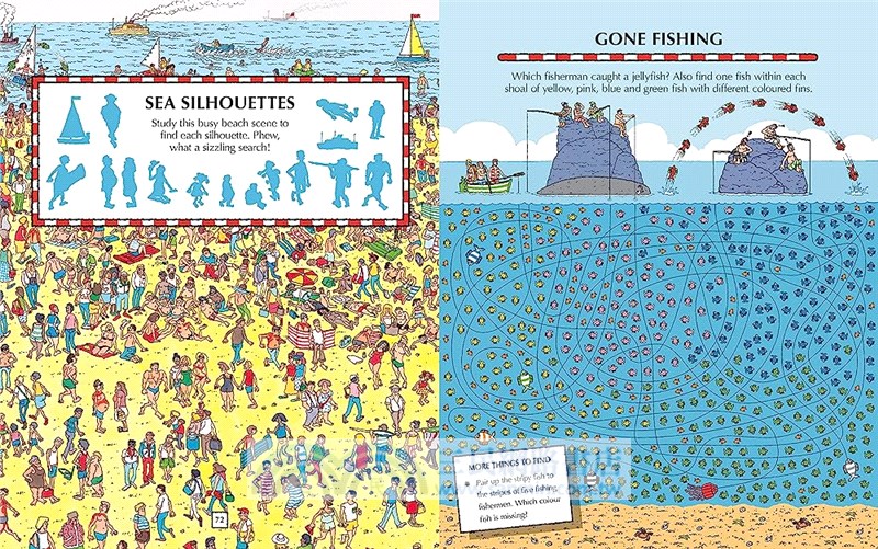Where's Wally? Wow: Six classic Where's Wally?+Activity Books (12平裝+拼圖組)