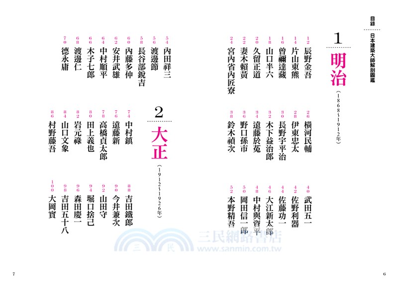 日本建築大師解剖圖鑑 解讀建築大師們隱藏於著名建築的巧思 三民網路書店