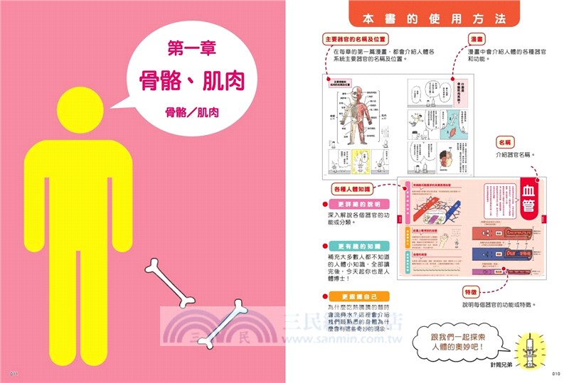 最有梗的人體教室：針筒兄弟與他們的器官小夥伴