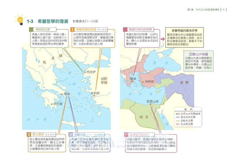 普通型高中歷史第三冊地圖學習指南