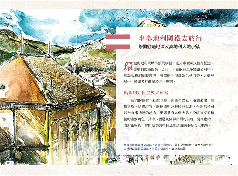 奧地利最美繪旅行：從典雅風華到天堂絕景，給自己最美好的人文自然之旅