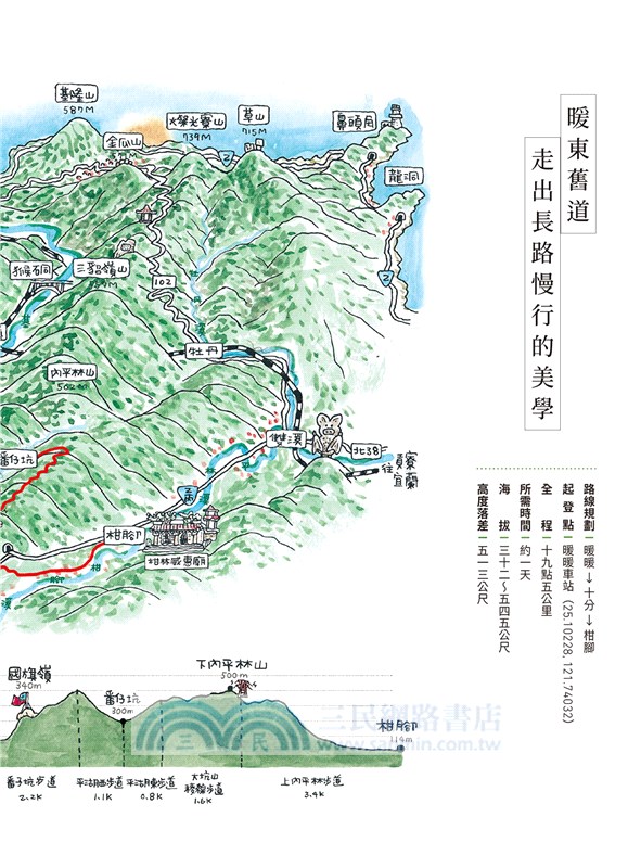 淡蘭古道：百年里山的長路慢行