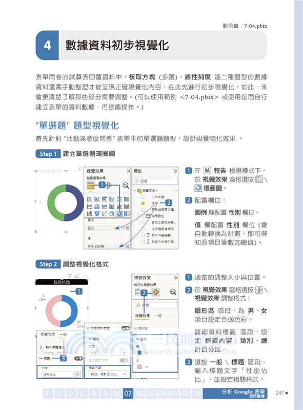 翻倍效率工作術：不會就太可惜的Power BI大數據視覺圖表設計與分析（附範例／影音）