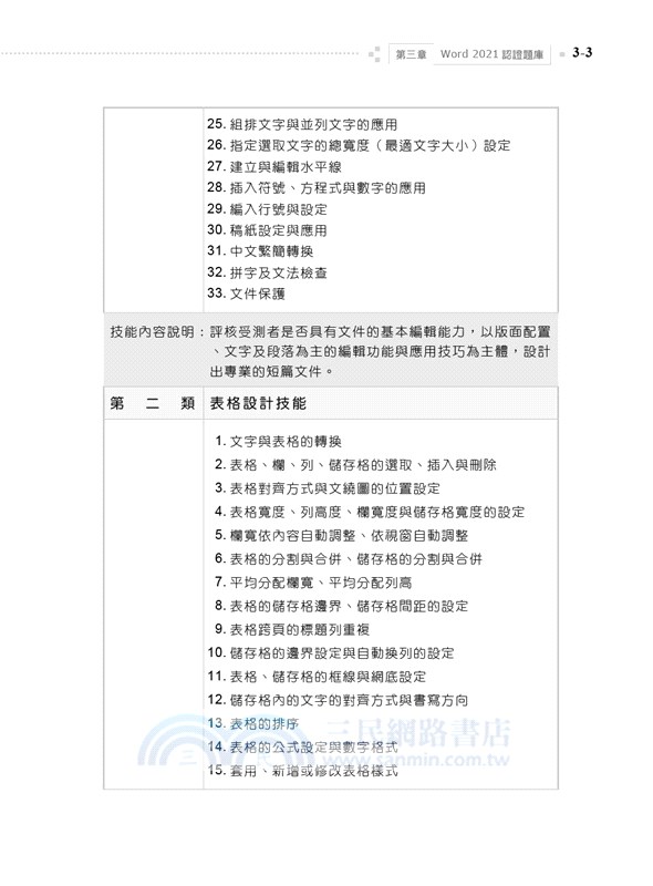 TQC 2021企業用才電腦實力評核辦公軟體應用篇