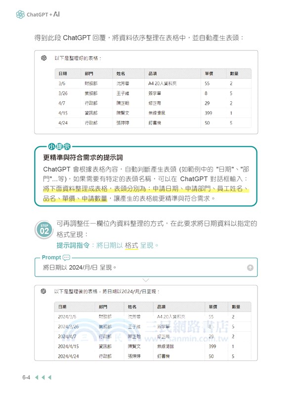 最強職場助攻！ChatGPT + AI 高效工作術（附：打造3大AI助理GPT影音教學 ）