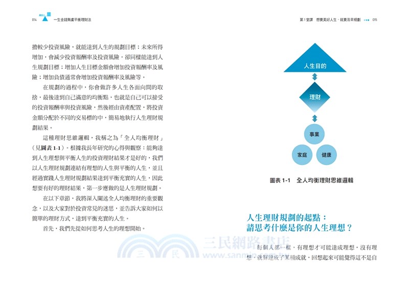 一生金錢無虞平衡理財法