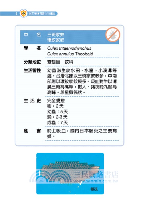 居家環境有害生物圖說