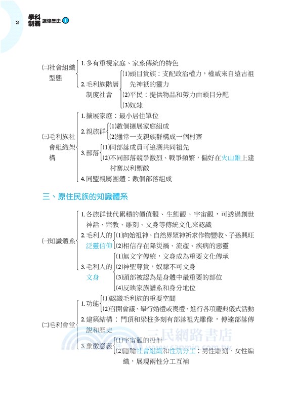 普通型高中學科制霸選修歷史Ⅰ