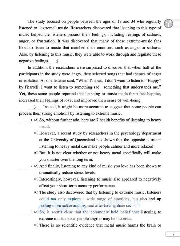 普通型高中英文第五冊篇章寫作1+1(附解析夾冊)