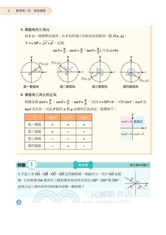 普通型高中數學第二冊練習講義(含解答本、練習本)